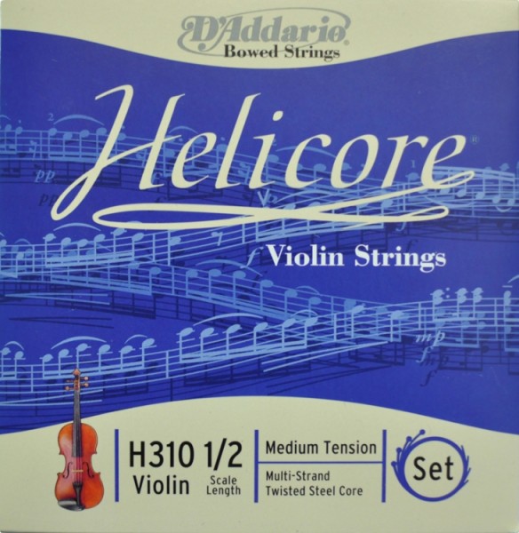 D`Addario Helicore Saitensatz 1/2 Geige/Violine E-Saite Carbonstahl verzinnt mittel