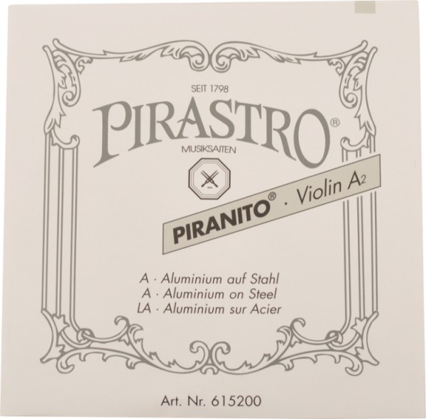 Pirastro Piranito Saitensatz 4/4 Geige/Violine E-Saite Stahl mittel