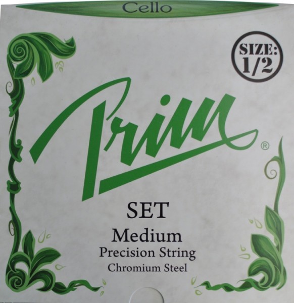 Prim Steel Strings Saitensatz mit Kugel medium für 1/2 Cello