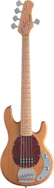 Stagg MB300/5-N 5-saitige Vintage-Stil B Serie E- Bassgitarre