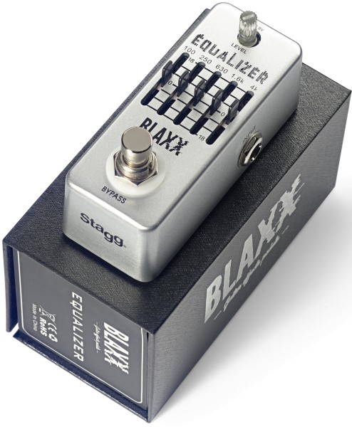BLAXX 5-band Equalizer-Pedal für Gitarre