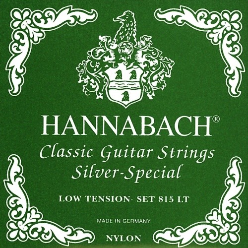 Hannabach Saiten blau für Klassik Gitarre Nylon PR. Silberspezial