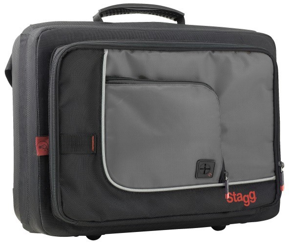 Stagg Klarinettenkoffer Softcase aus wetterbeständigem Nylon für Böhm- Klarinette SC-CL