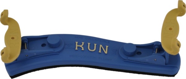 Kun Schulterstütze Collapsible Mini 1/16 - 1/4 Kunststoff einklappbare Füße verstellbar blau