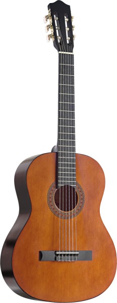 Stagg C546 4/4 Klassik-Gitarre in havana mit Fichtendecke