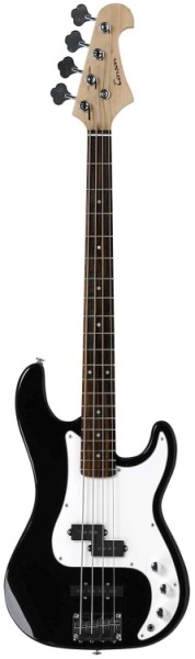 Tenson 4/4 E-Bass California PJ Standard in schwarz