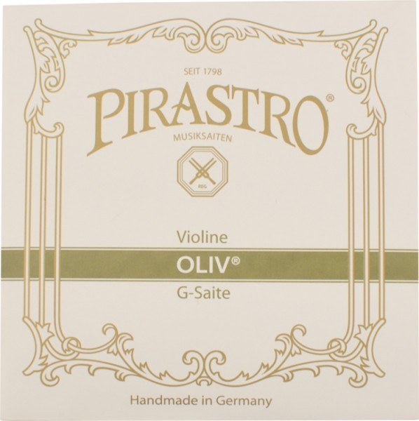 Pirastro Oliv Saitensatz 4/4 Geige/Violine E-Saite Goldstahl blank mittel