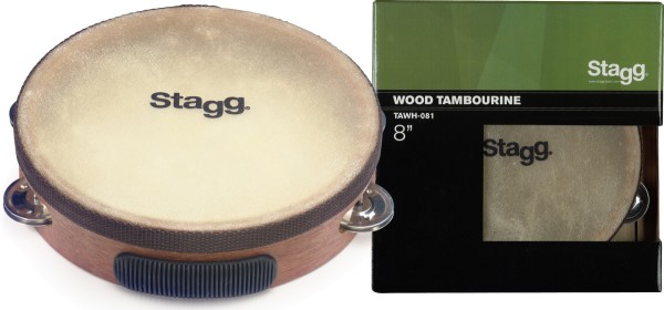 Stagg TAWH-081 8 Zoll vorgestimmtes Holz-Tambourin