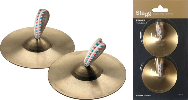 Stagg FCY-7 Fingercymbals Bronze