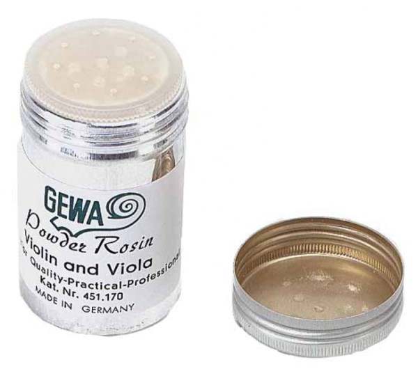 Gewa Kolophonium Pulverform in Streudose