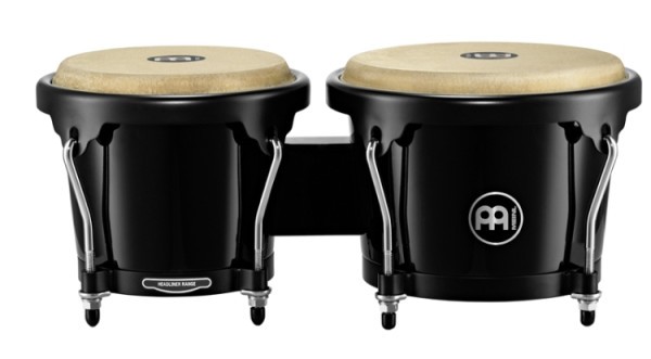 MEINL Bongo Headliner Serie Fiberglas schwarz