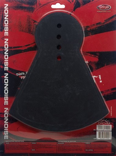 Stagg DFCYM Neopren Übungspad für Becken