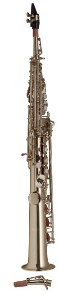 B Sopran Saxophon, gerader und gebogener S-Bogen