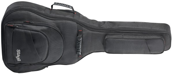Stagg STB-NDURA 15 W Nylon Tasche für Western-Gitarre
