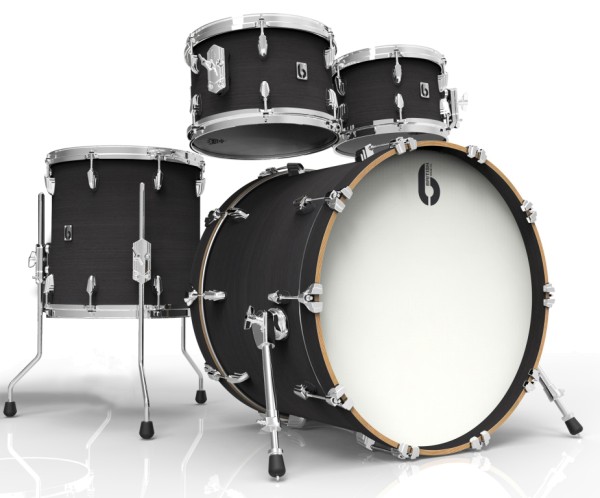 Legend Fusion 22 4-teiliges Drum-Set, kalt-gepresste 6 mm Birkenkessel, Kensington Knight Finish