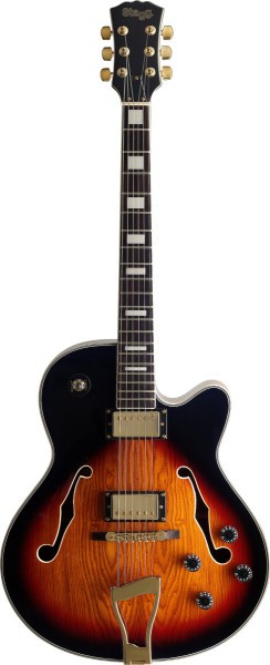 Stagg A300-VS Jazz Halb-Akustik Modell