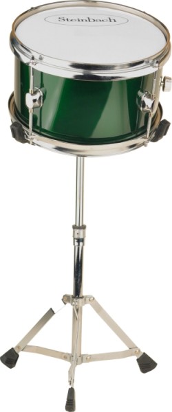 Steinbach Snare Drum 10x5 Zoll für Kinderschlagzeug grün inkl. Ständer