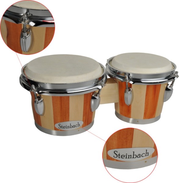 Steinbach SBS-BC Bongo Set Bicolor = 2 farbig gestreift!
