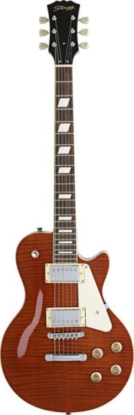 Stagg L350-AM Tiger Stripe Rock ,L, E-Gitarre