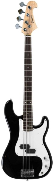 Tenson 4/4 E-Bass California P Standard in schwarz