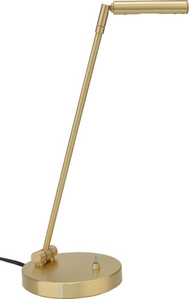 Jahn LED- Klavierlampe Staccato in Messing matt