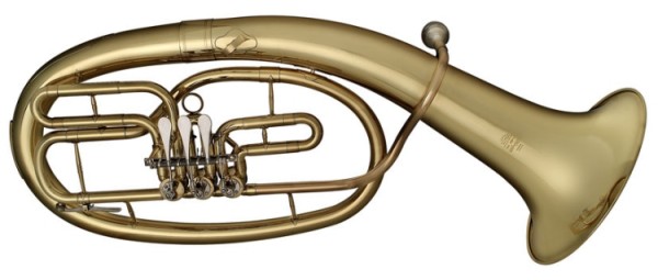 Stagg 77-BAR HG B-Tenorhorn Pro mit 3 Drehventilen im ABS Koffer