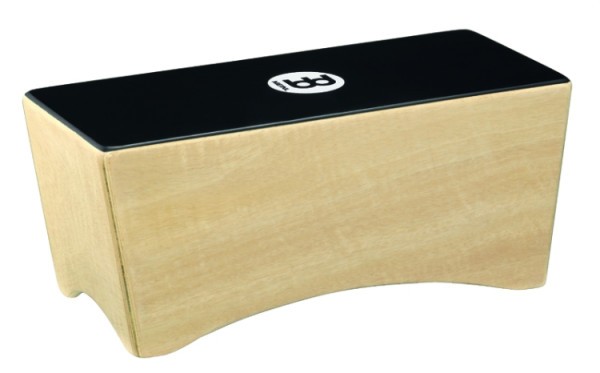 MEINL Snare Bongo Cajon BCA2NT/EBK-M Gummibaum Holz natur