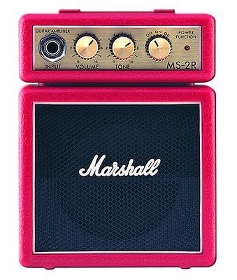 Marshall Verstärker MS-2 Microbe Combo im Miniformat in rot ABVERKAUF