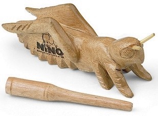 MEINL NINO Guiro Heuschrecke Holz