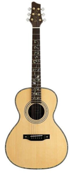 Stagg NA76F Akustische Folkgitarre mit massiver Fichtendecke