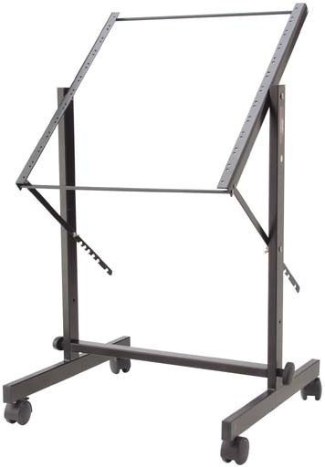 Stagg MRS-A12U höhenverstellbares 19 Zoll /12 HE Multi-Rack Stativ auf Rollen