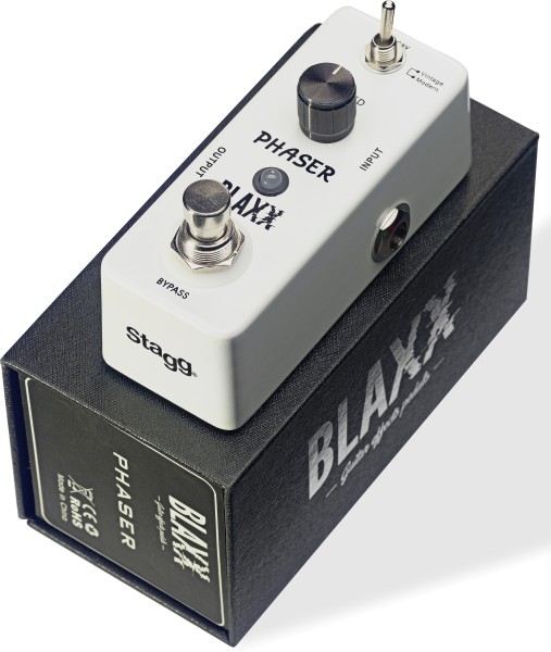 BLAXX 2-Modi Phaser-Pedal für E-Gitarre