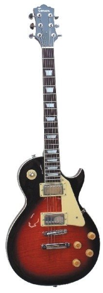 Tenson 4/4 E-Gitarre Nashville LP Set Neck in violinburst