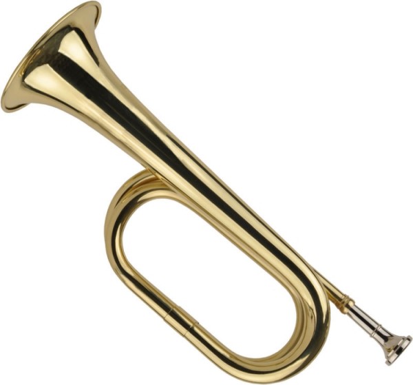 B-Stock Bb-Fanfare Signalhorn Messing