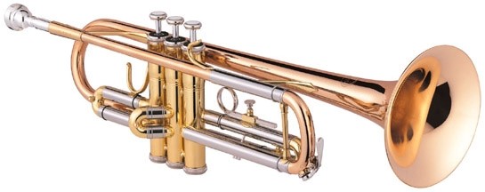 Jupiter 606 MRL-F Trompete in Goldmessing Bb-Stimmung