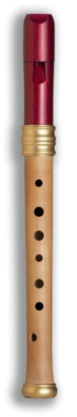 Mollenhauer Blockflöte Adri´s Traumflöte Sopran 1117R Purpurrot Barock
