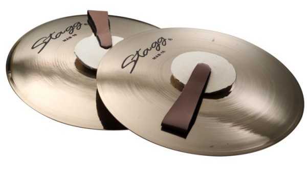 Stagg MAB 16 16 Zoll Marschbecken Paar