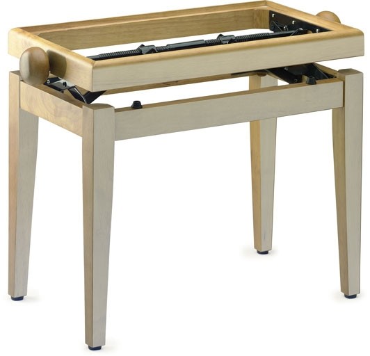 Stagg PB45 NAT P Klavierbank in Natur poliert, Modell PB 45