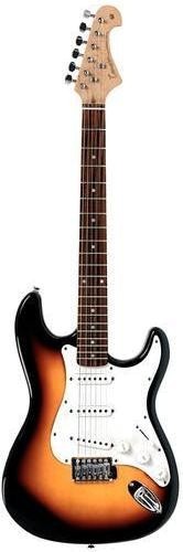Tenson 4/4 E-Gitarre California ST Special SSS in sunburst