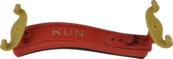 Kun Schulterstütze Mini 1/8 - 1/4 Kunststoff verstellbar rot