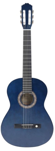 GEWApure 1/2 Konzertgitarre Alermia in transparent-blau getönt mit Fichtendecke