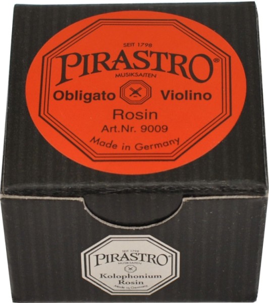 Pirastro Kolophonium 9009 Obligato/Violino ideal für Kunststoffsaiten mittel 900900