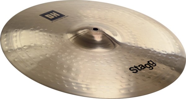 Stagg DH-CRH16B 16 Zoll Brilliant heavy rock Crash - Doppelt gehämmert