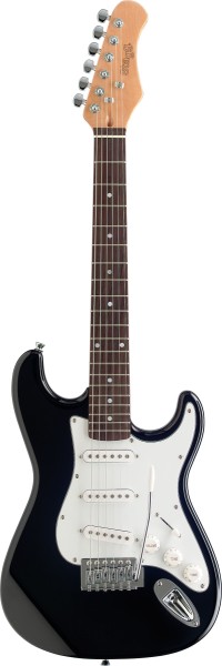 Stagg S300 3/4 BK Standard S E-Gitarre - 3/4 Model