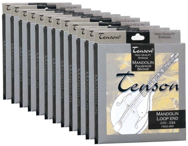 TENSON Saitensatz für Mandoline, Phosphor Bronze