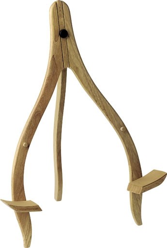 Stagg SG-AW10 NAT Holz Stativ für Klassikgitarre