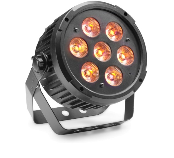 King Par mit 7 x 8-Watt RGBWAUV (6 in 1) LED