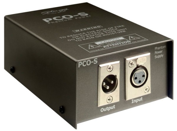 Stagg PCO-SH Phantomspeisung für PGT Studiomikrofon