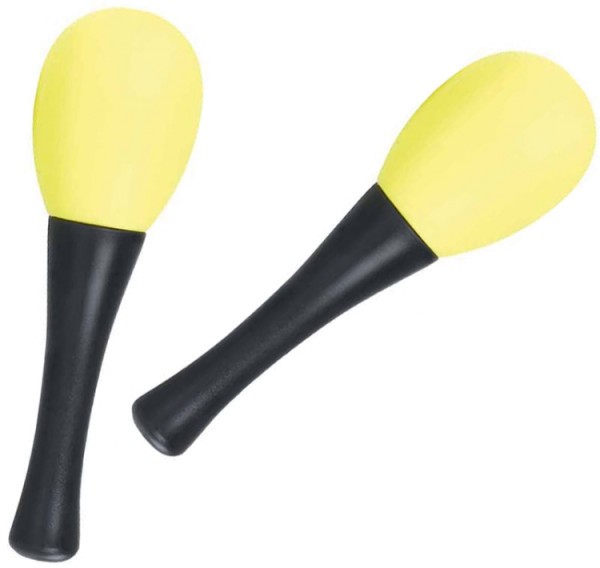 CLUB SALSA Mini Maracas gelb ABVERKAUF