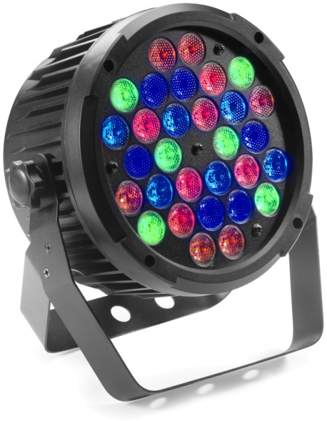 King Par mit 30 x 2-Watt RGBAUV gemischte LEDs